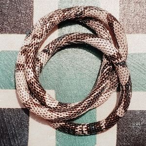 Snakeskin Print Bracelet